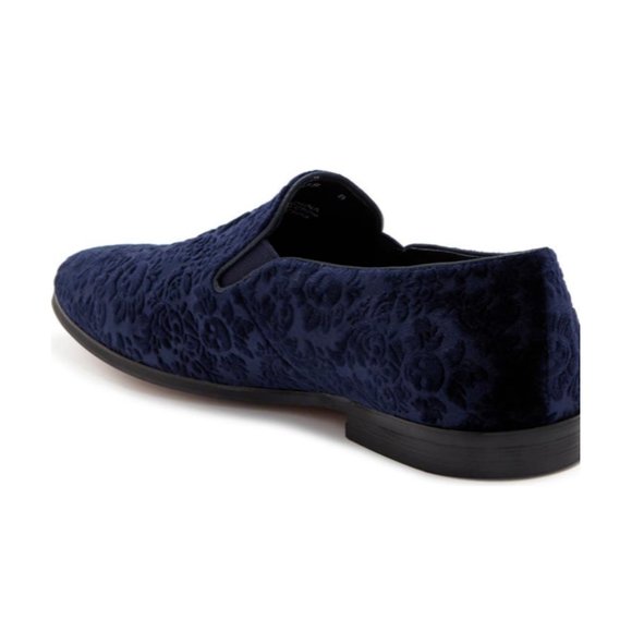 NIB Robert Graham Navy Sonoma Loafer - Size 8M